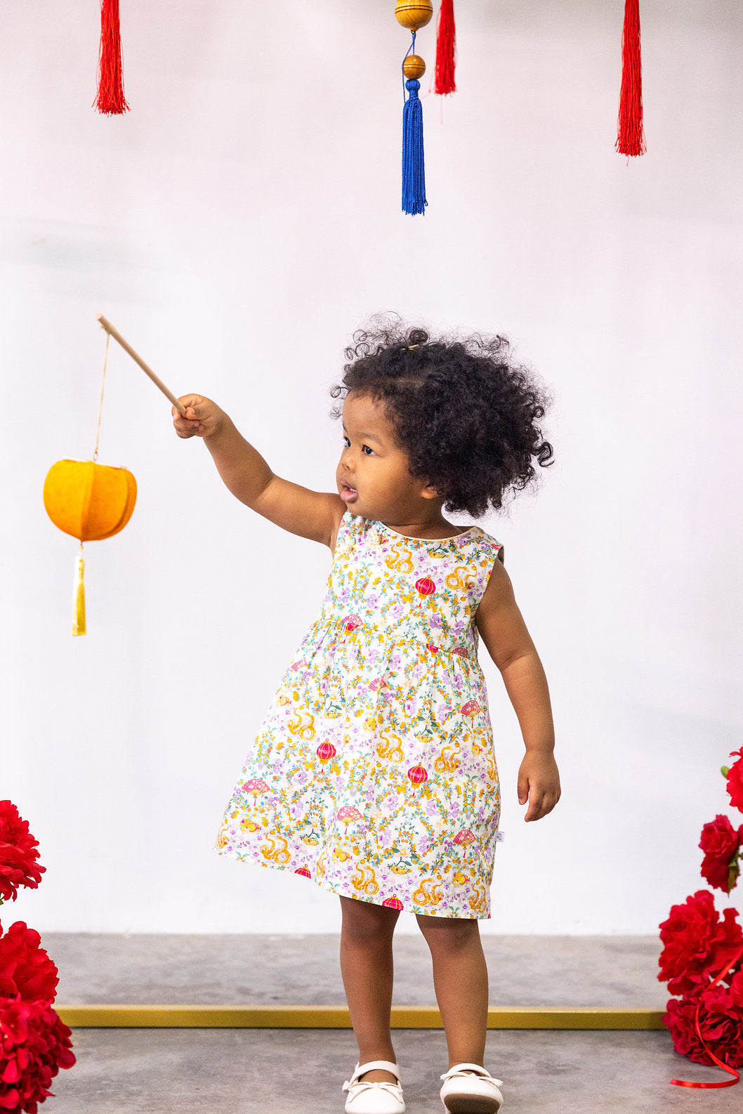 Snake! Snake! Onesie Dress for Baby Girls