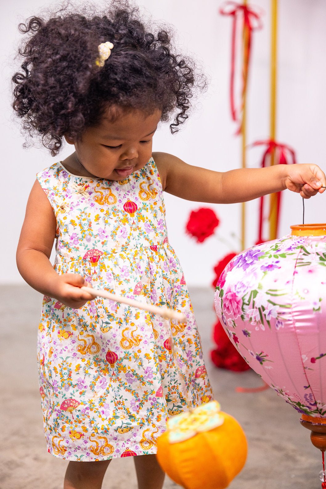 Snake! Snake! Onesie Dress for Baby Girls