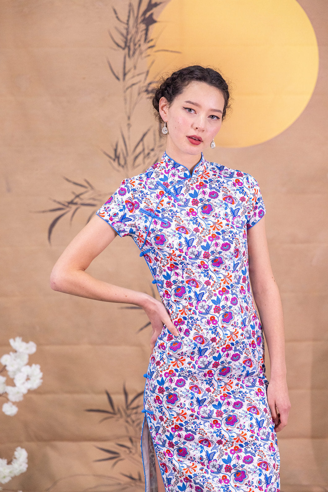 Mabelle Classic Cheongsam for Ladies - Main Image