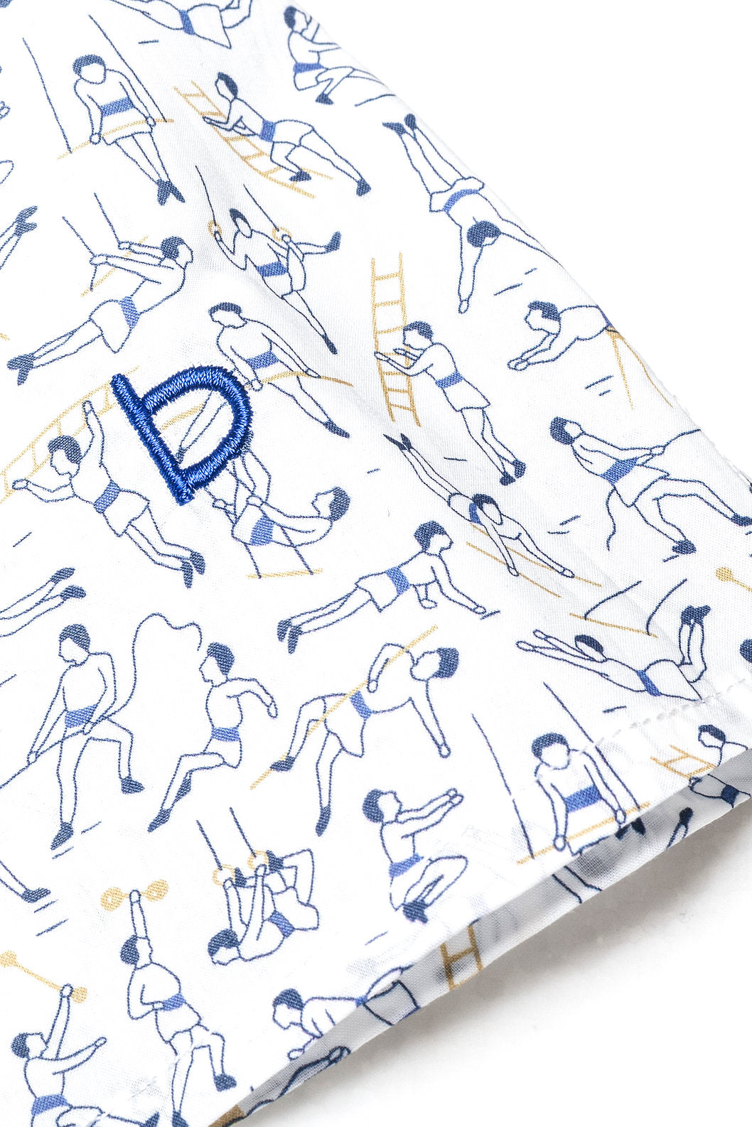 Gymnasium Oblique Button Shirt for men