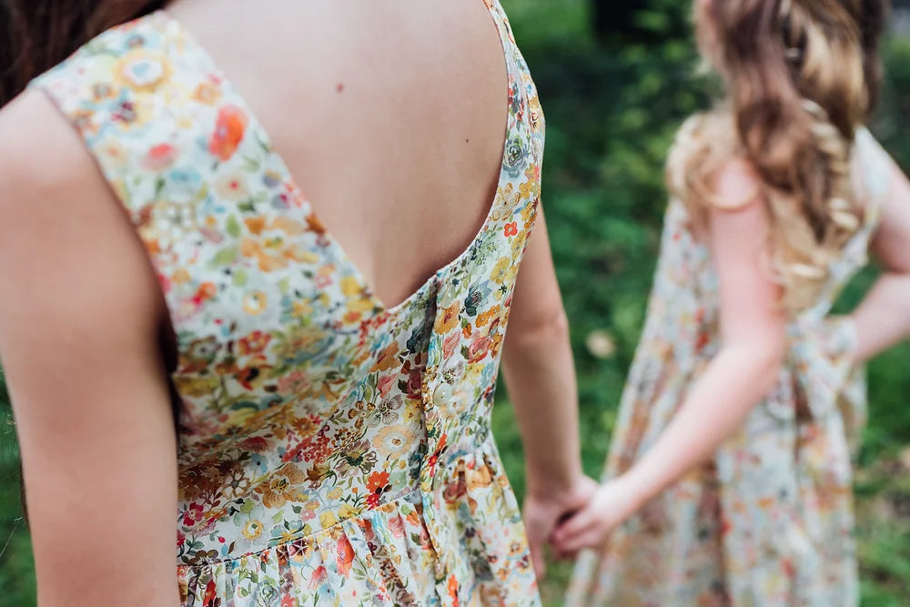 Amelia Low Back Dress for Girls