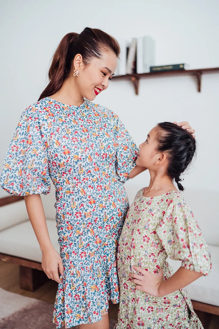 Bavaria Puff Sleeve Dress for girl