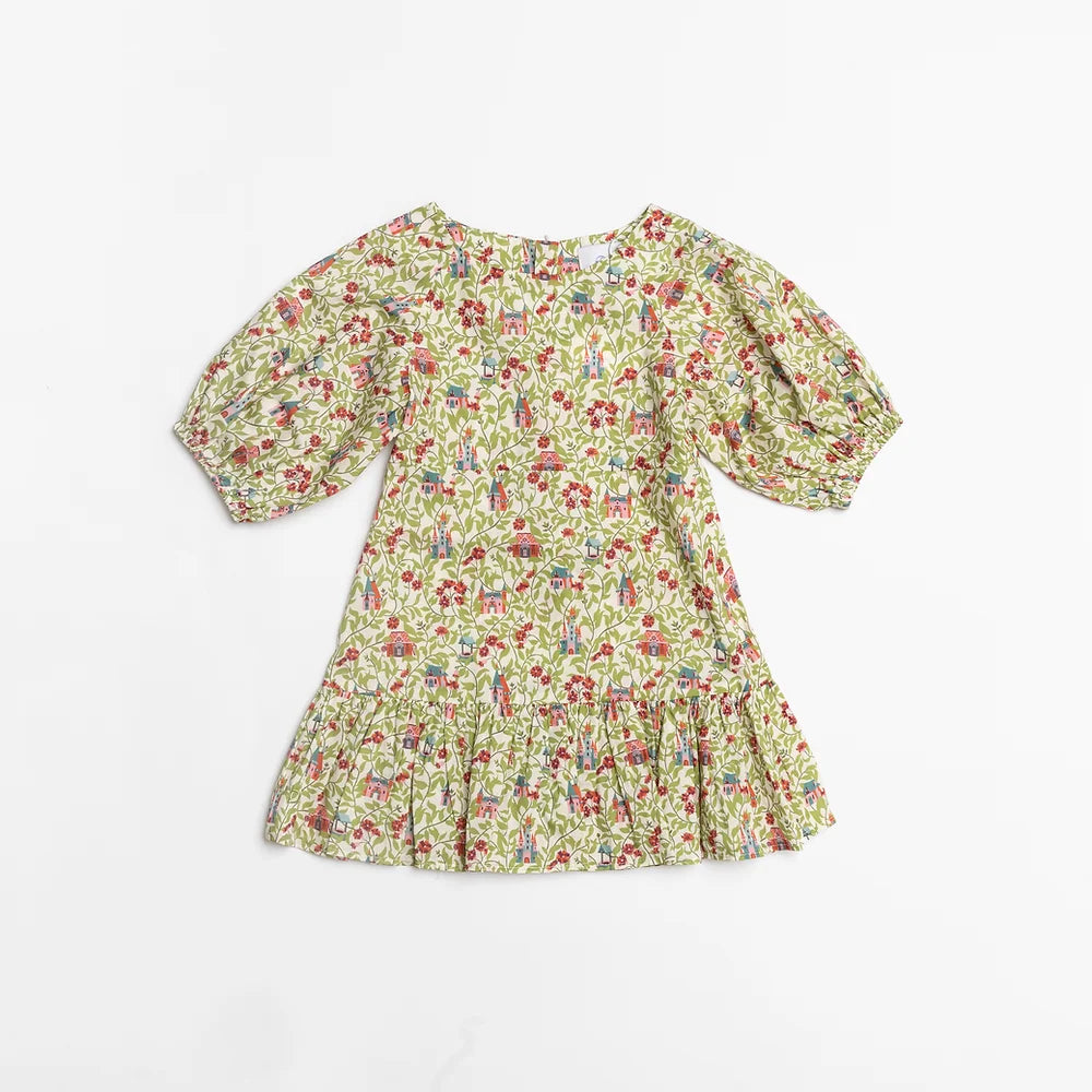 Bavaria Puff Sleeve Dress for girl