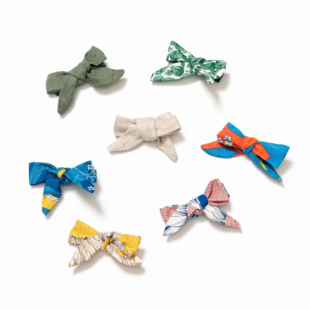 Bow hair clips