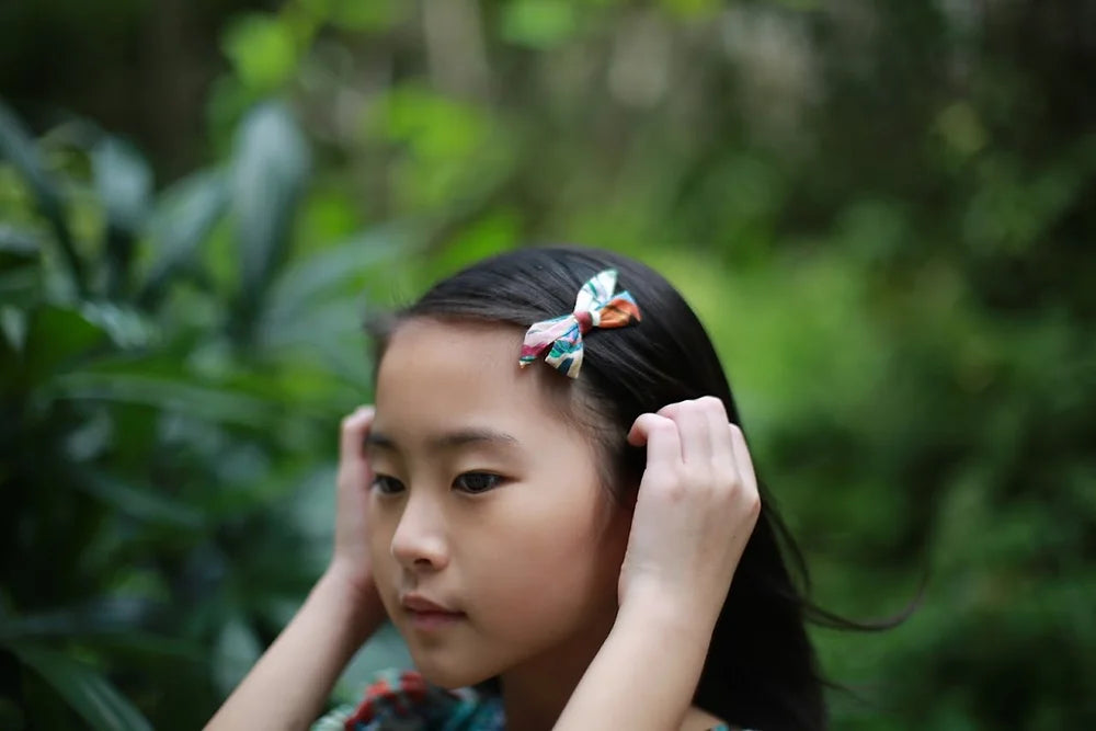 Bow hair clips