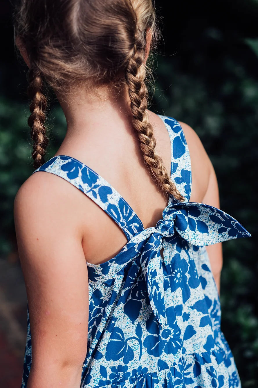 Carina Tiered Midi Dress for Girl