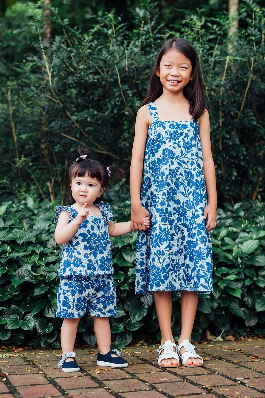 Carina Tiered Midi Dress for Girl
