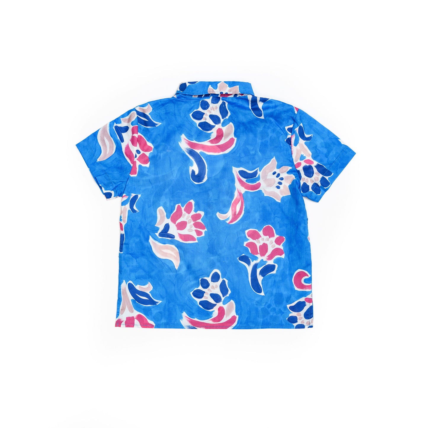 Fleur Mural Short Sleeve Shirt for Boys