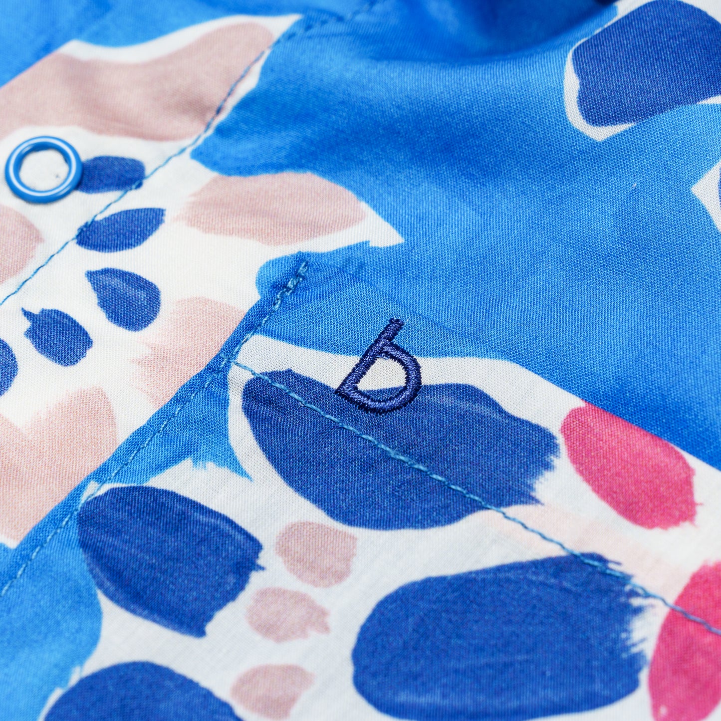 Fleur Mural Baby Unisex Romper