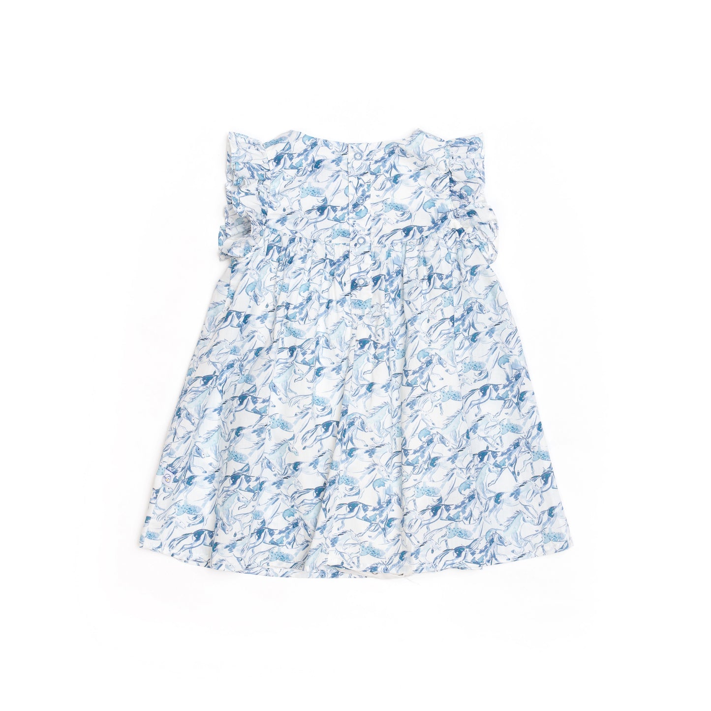 Wild Horse Onesie Dress for Baby Girl