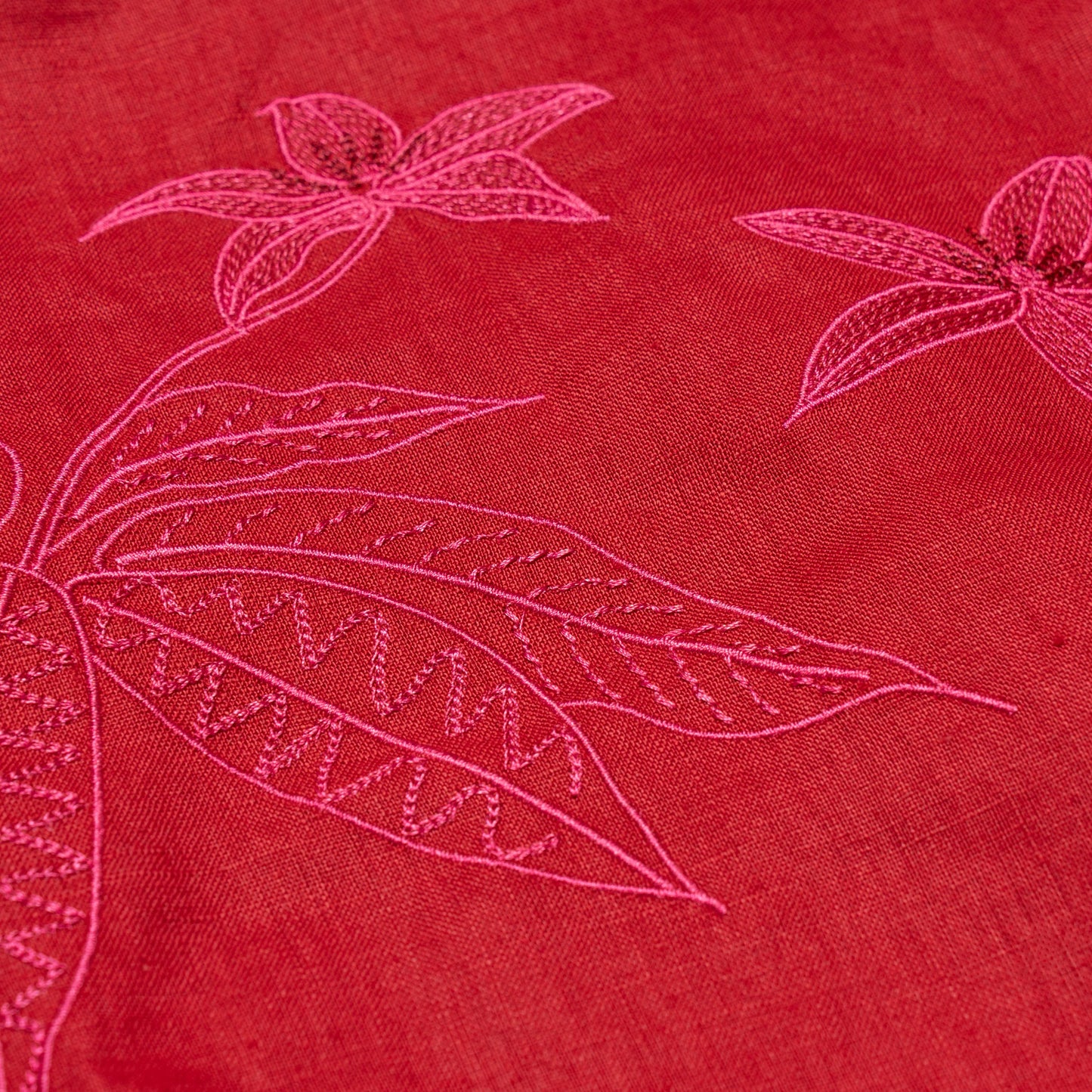 Ruby Embroidery Linen set for Ladies