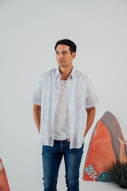 Delaney Dragon Short Sleeve Shirt for Man