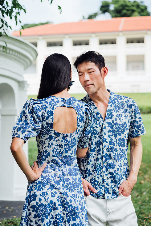 Elias Cuban Collar Shirt for Man