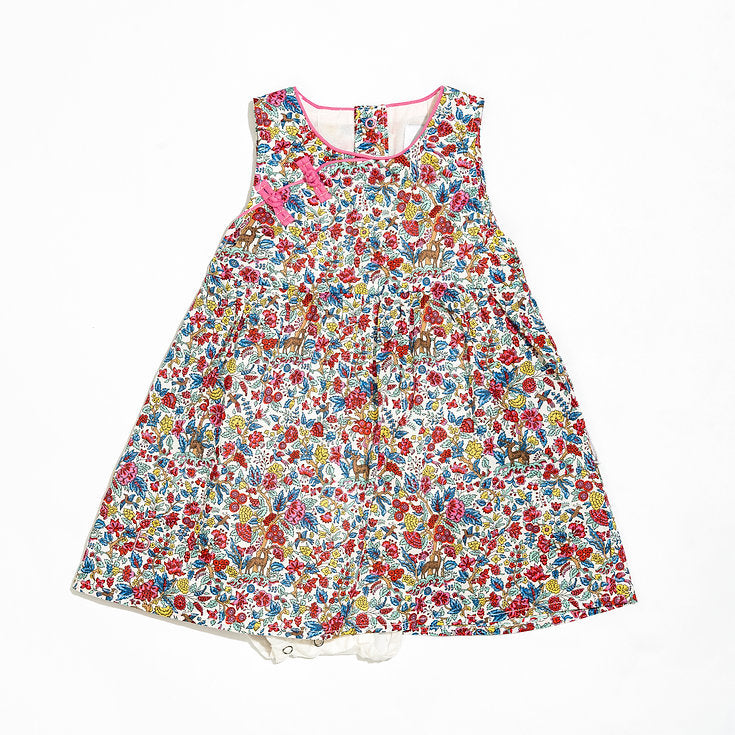 Forest Party Onesie Dress for Baby Girls