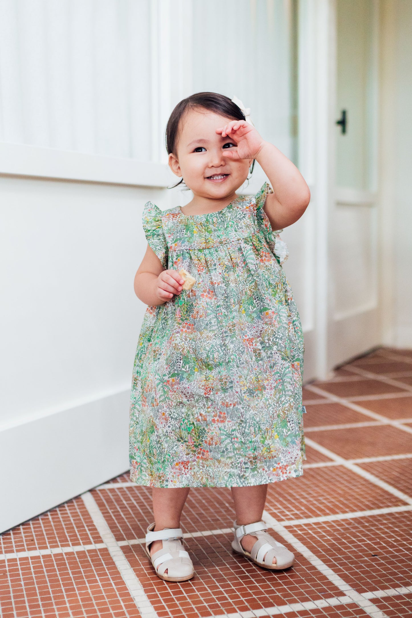 Eden Onesie Dress for Baby Girls