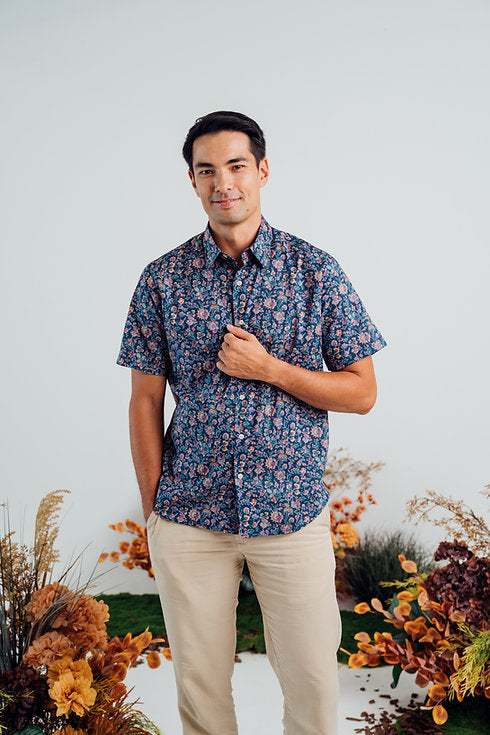 Kazusa Short Sleeve Shirt for Men