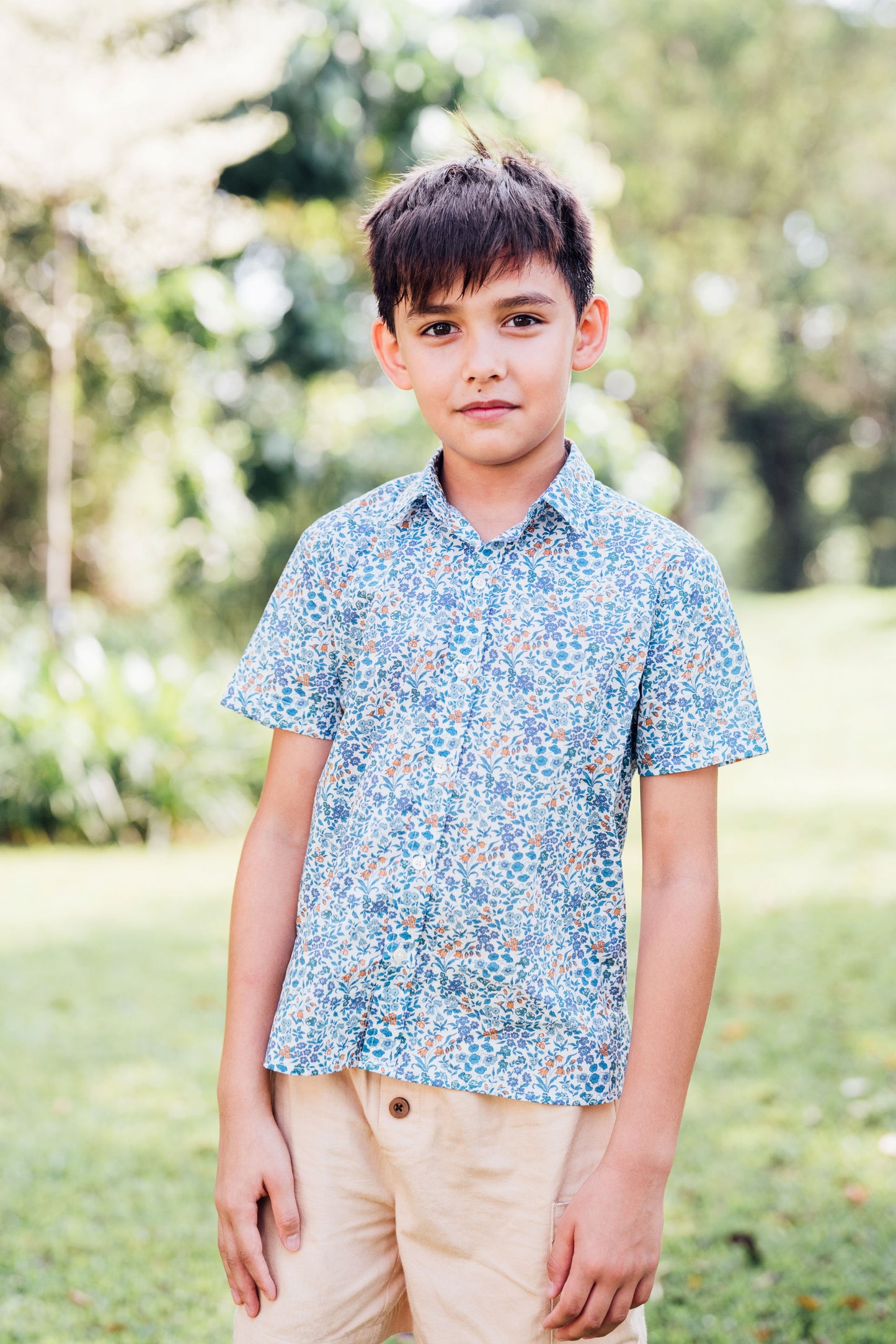 Lilibet Short Sleeve Shirt for Boys