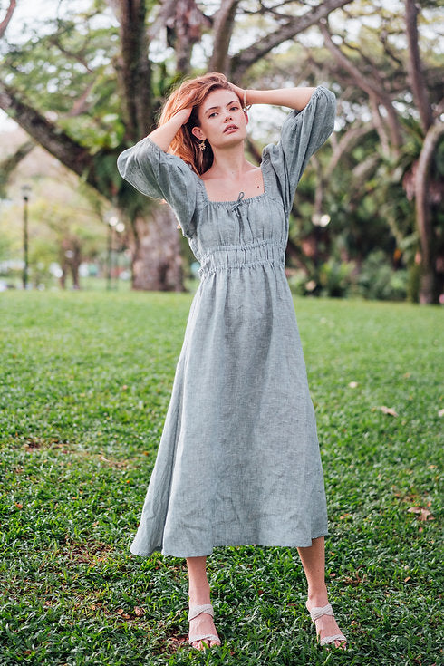 Miranda Linen Dress for Woman