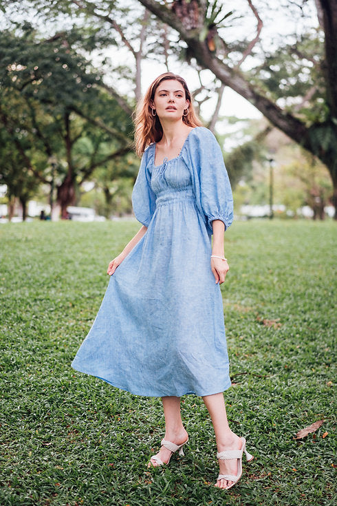 Miranda Linen Dress for Woman