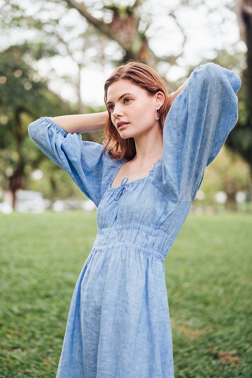Miranda Linen Dress for Woman