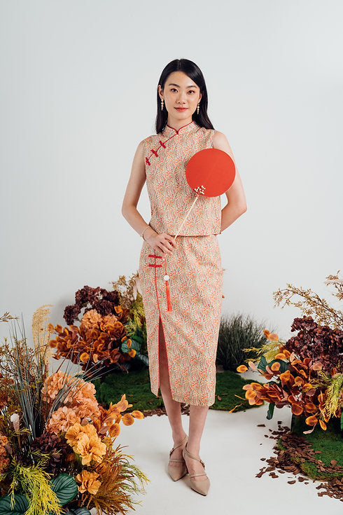 Naiad Cheongsam Set for ladies