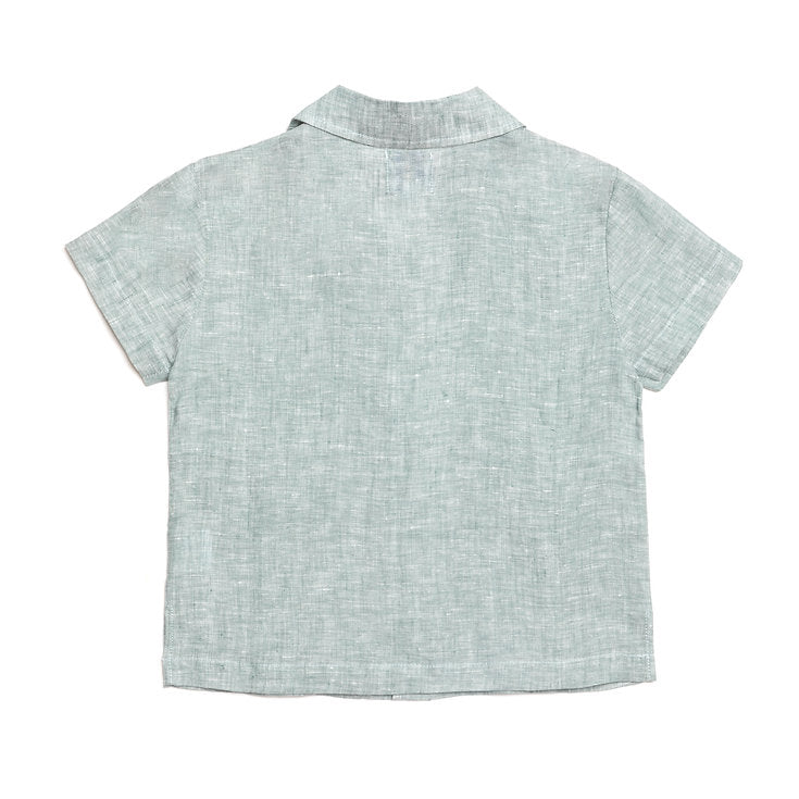 Noah cuban collar linen shirt