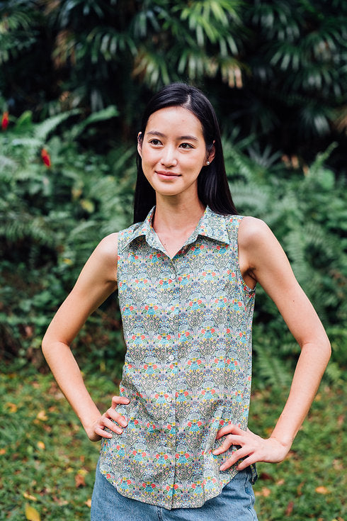 Nova Sleeveless Shirt for Woman