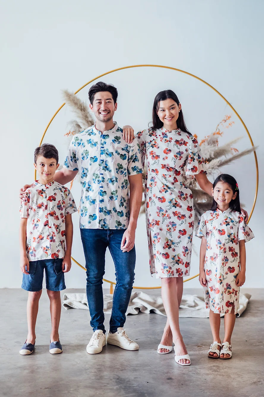 Orchid Cheongsam for girls