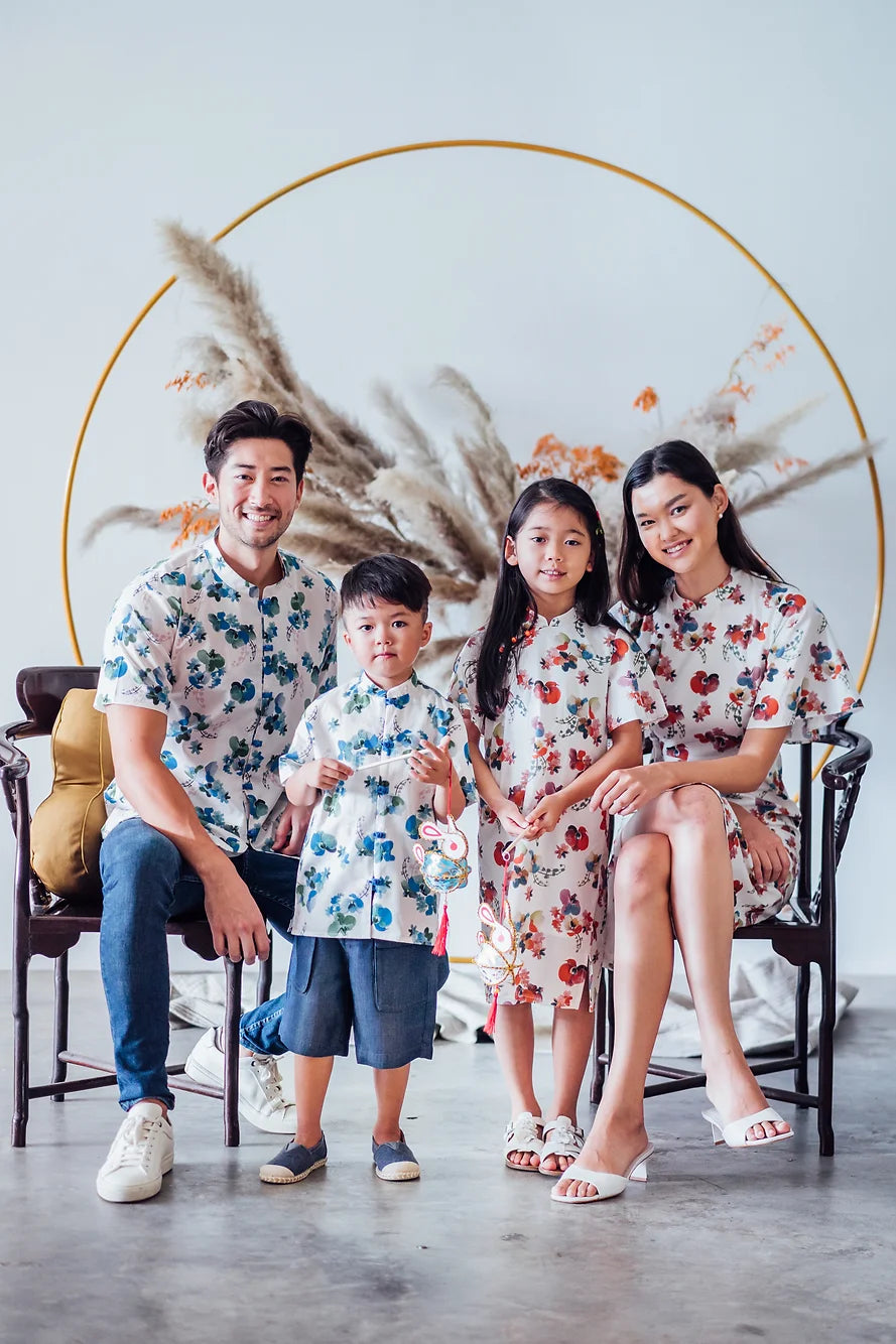 Orchid Cheongsam for girls
