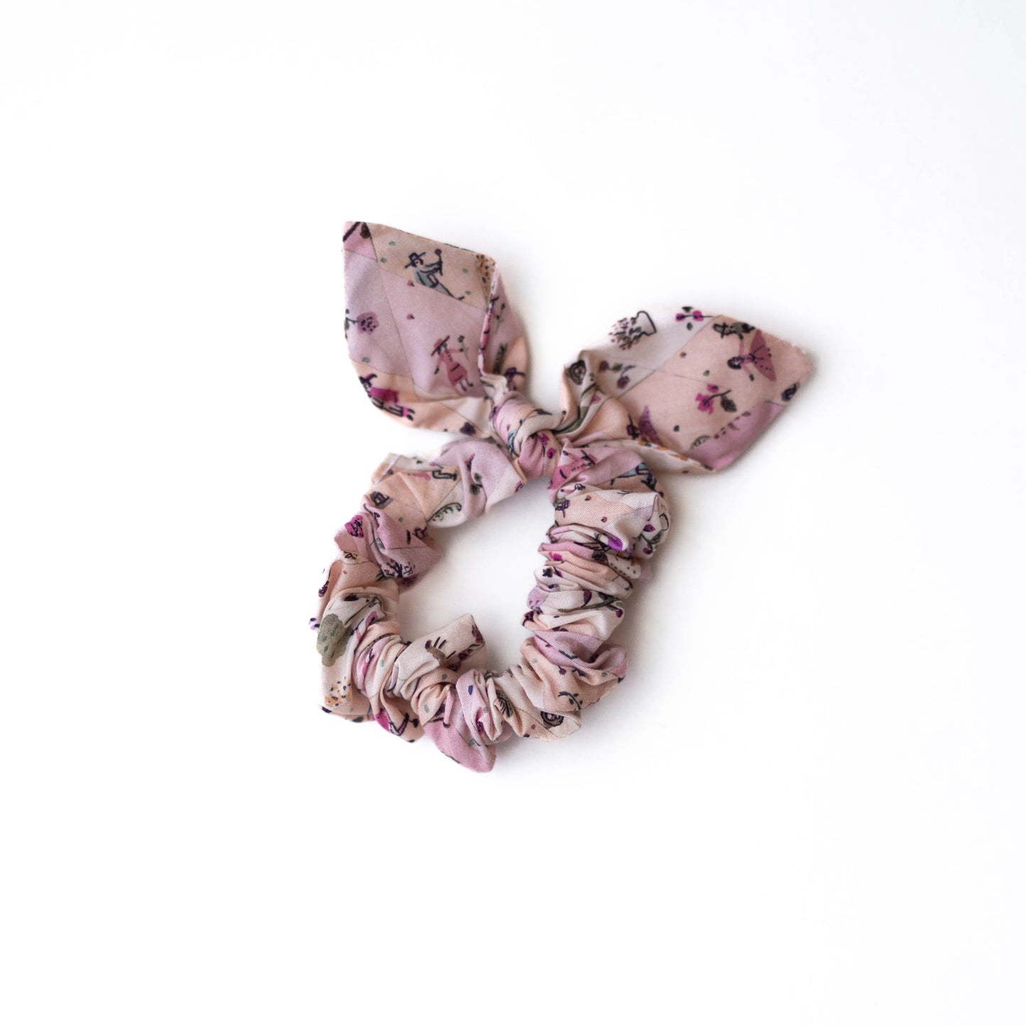 Bunny ear scrunchie