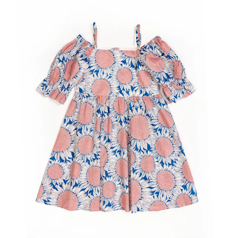 Sunflower Dress for Girls