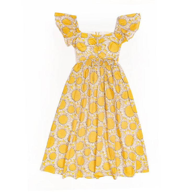 Sunflower Dress for Ladies