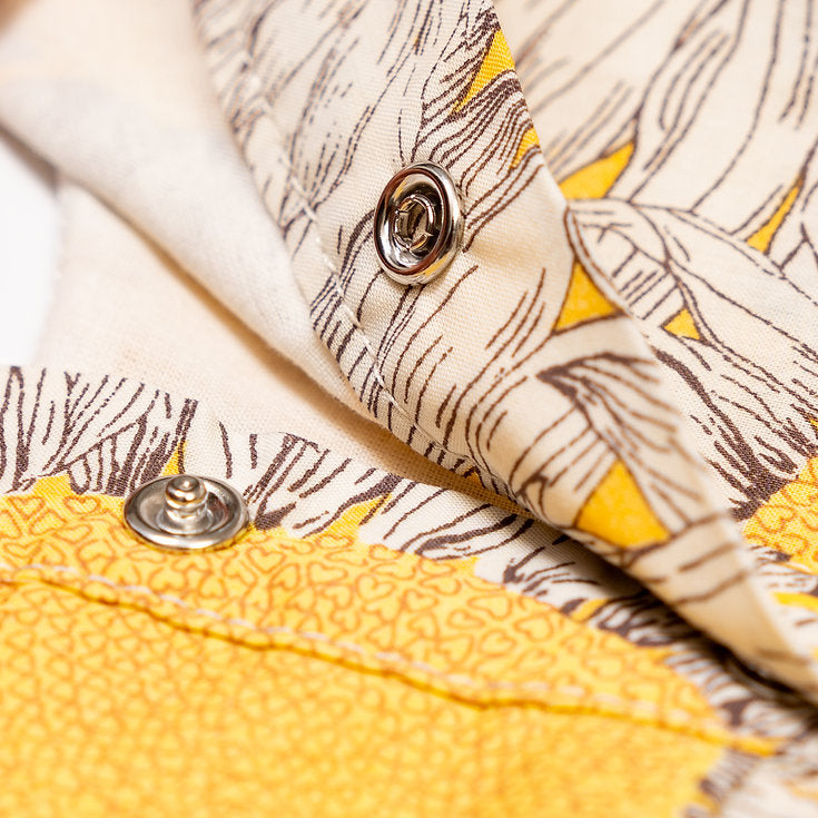 Sunflower Onesie Dress for Baby Girls