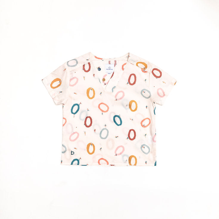 Winning Ring Drop Shoulder Shirt for boy