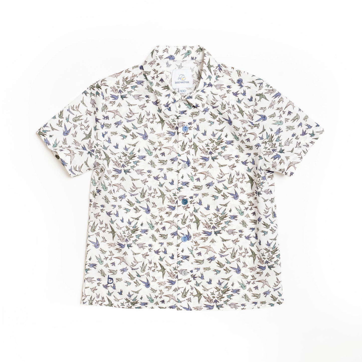 Birdy Short Sleeve Shirt for Boys