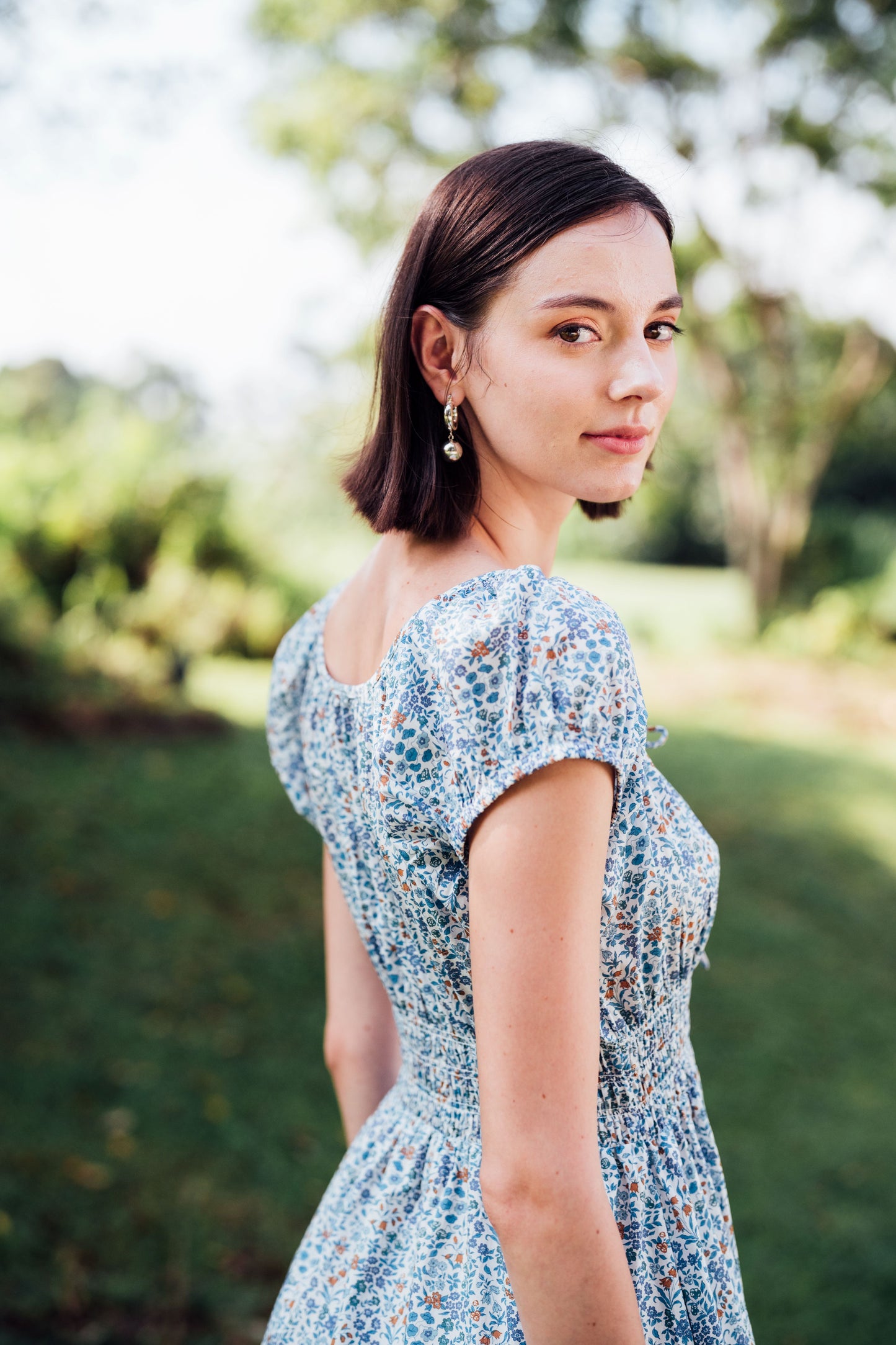Lilibet Empire Dress for Ladies