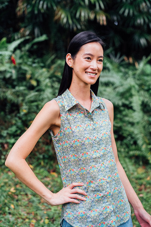 Nova Sleeveless Shirt for Woman