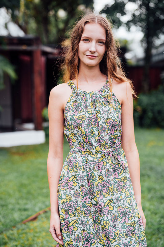 Glory Halter Maxi Dress for Lady