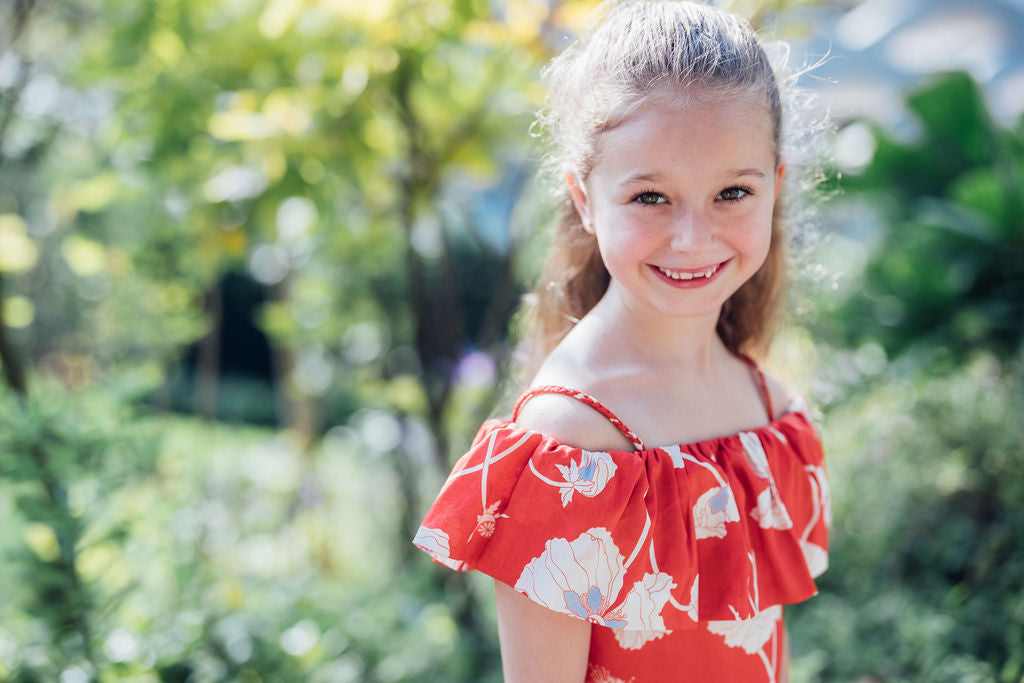 Poppy Bloom Girl Jumpsuit