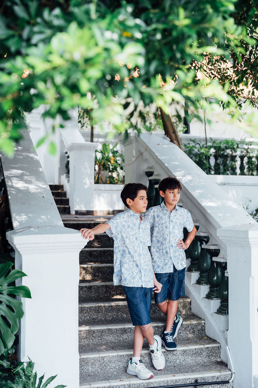 Geraldine Mono Short Sleeve Shirt for Boy