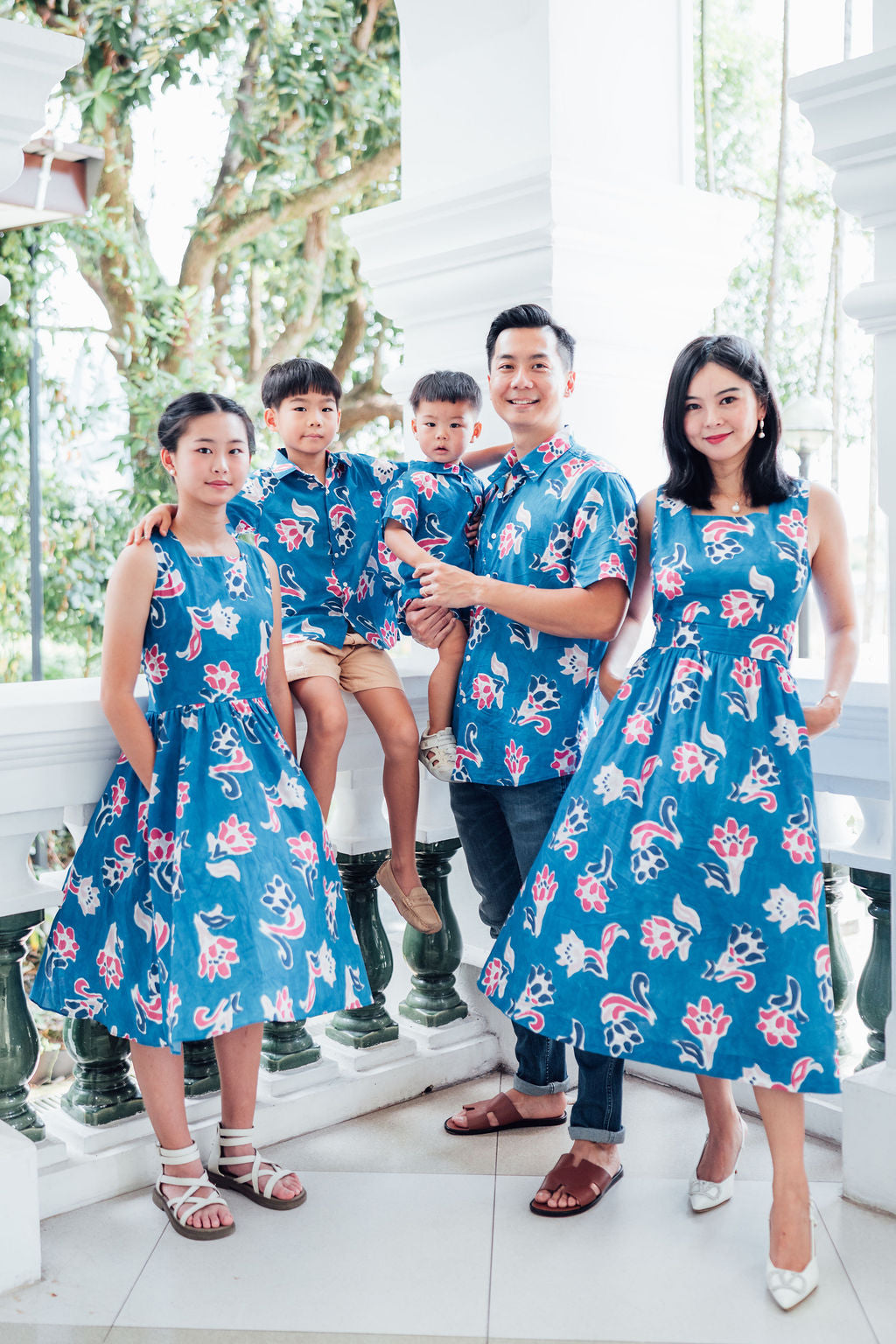 Fleur Mural Short Sleeve Shirt for Boys