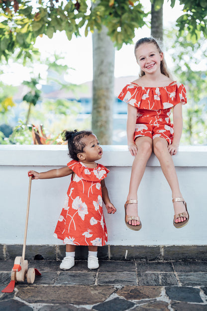 Poppy Bloom Girl Jumpsuit