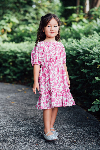 Geraldine Mono Dress for Girl