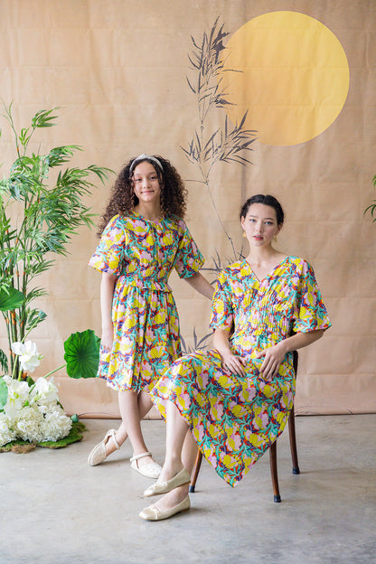 Penelope Dress for Ladies in Lindsay Legacy print