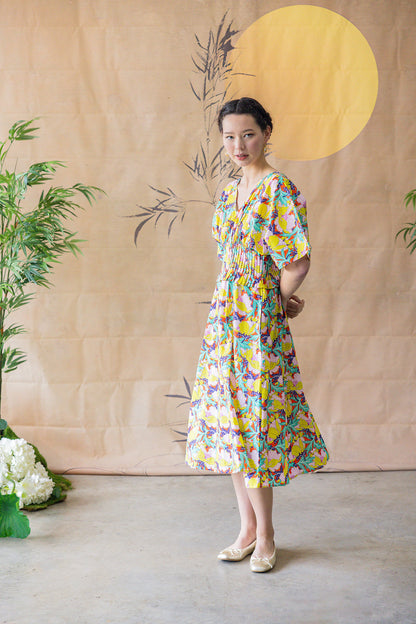 Penelope Dress for Ladies in Lindsay Legacy print