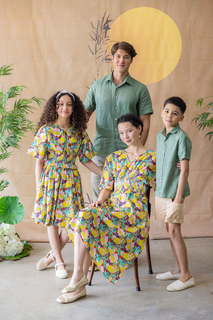 Penelope Dress for Ladies in Lindsay Legacy print