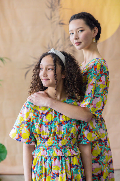 Penelope Dress for Ladies in Lindsay Legacy print