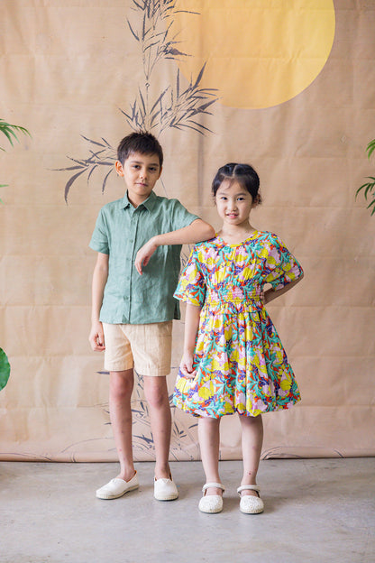 Penelope Ballon Dress for Girls