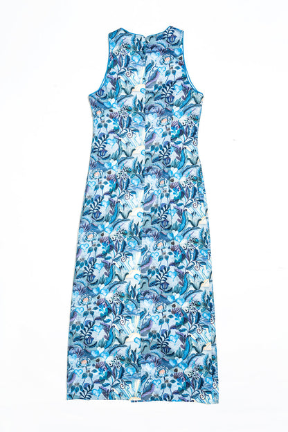 Queen of Hearts Maxi Slit Dress for ladies