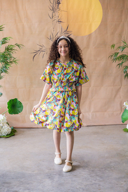 Penelope Ballon Dress for Girls